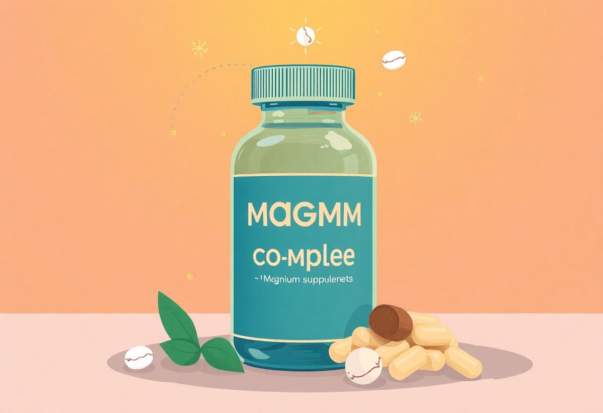 Magnesium complex supplements with energy-boosting benefits