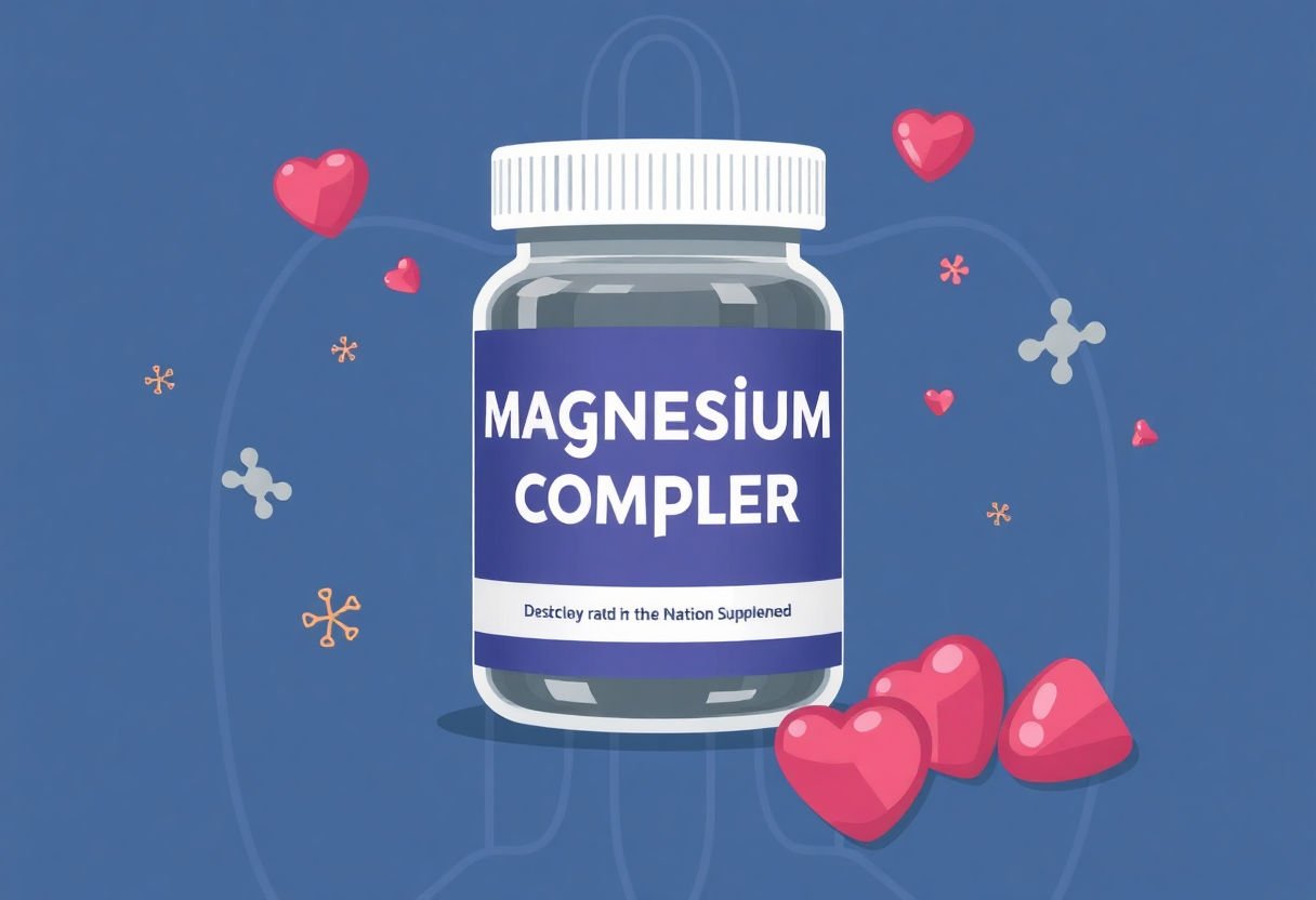 Magnesium complex supplement for heart health