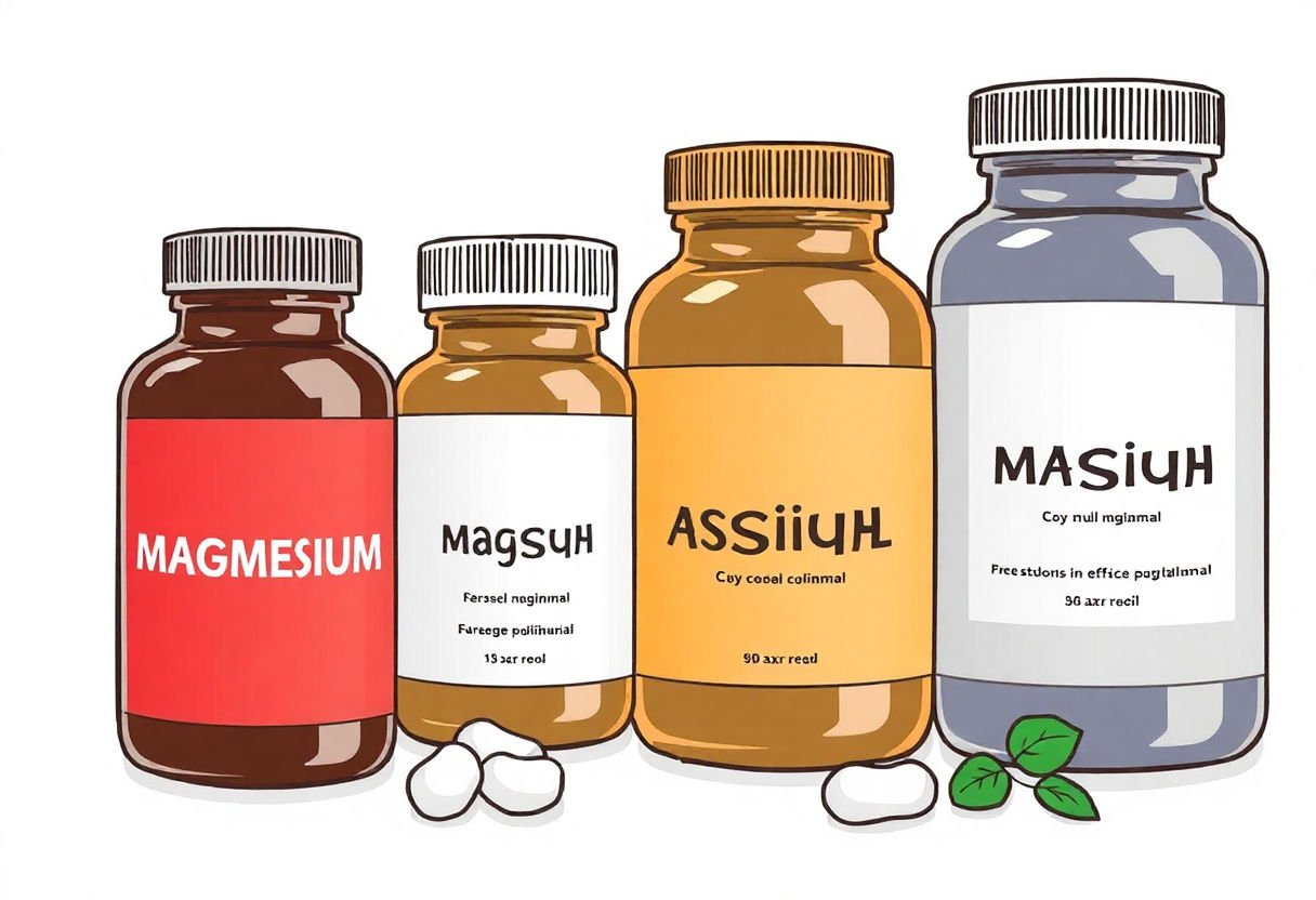 Different types of magnesium supplements