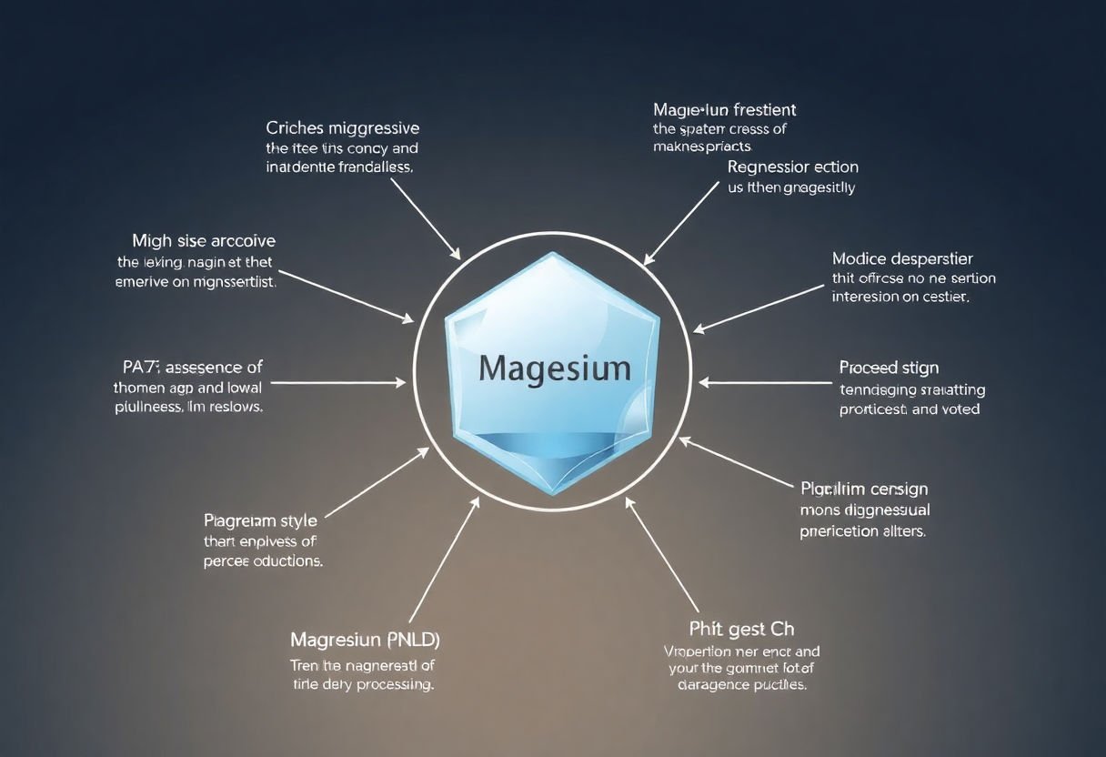 Diagram explaining magnesium