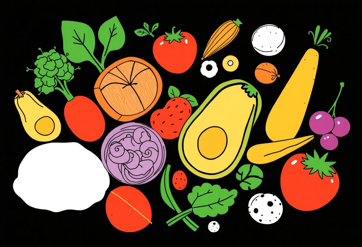Various food sources rich in magnesium complex